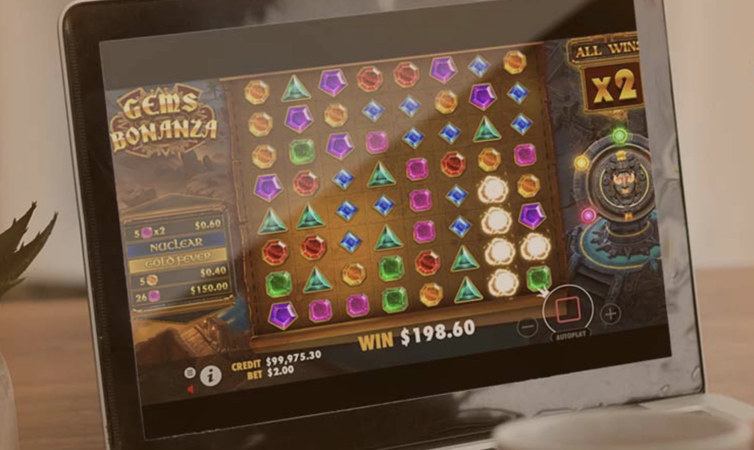 Como jogar o slot Gems Bonanza online